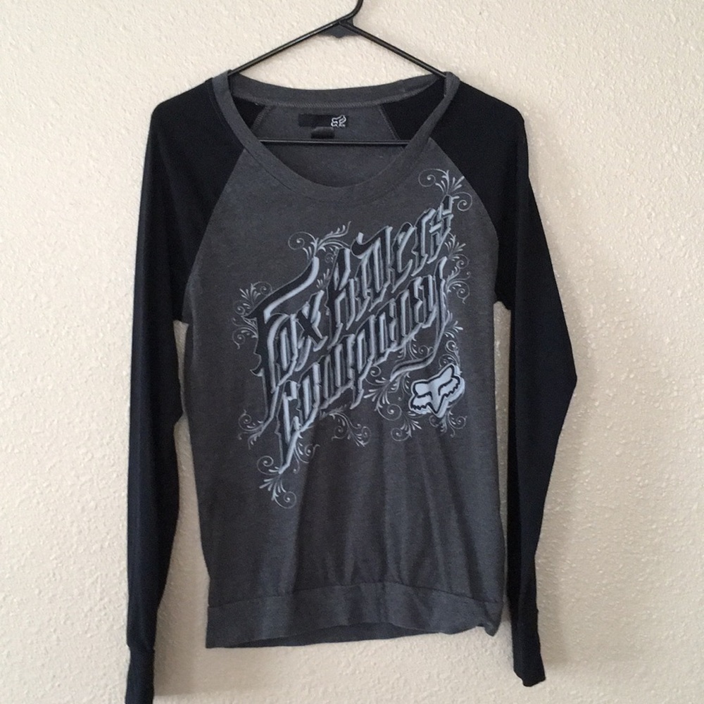 Female fox racing company longsleeved shirt